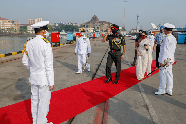 Commissioning Ceremony of INS Vela on 25th November 2021123 - Image 6
