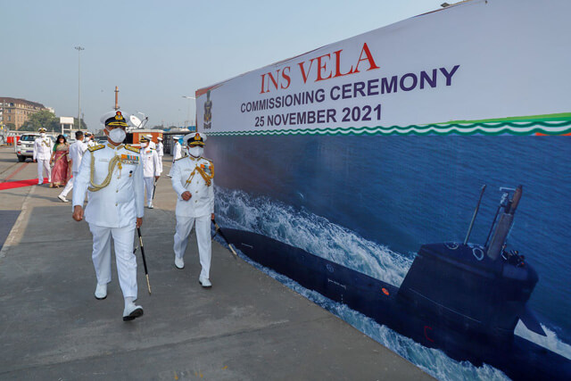Commissioning Ceremony of INS Vela on 25th November 2021123 - Image 7