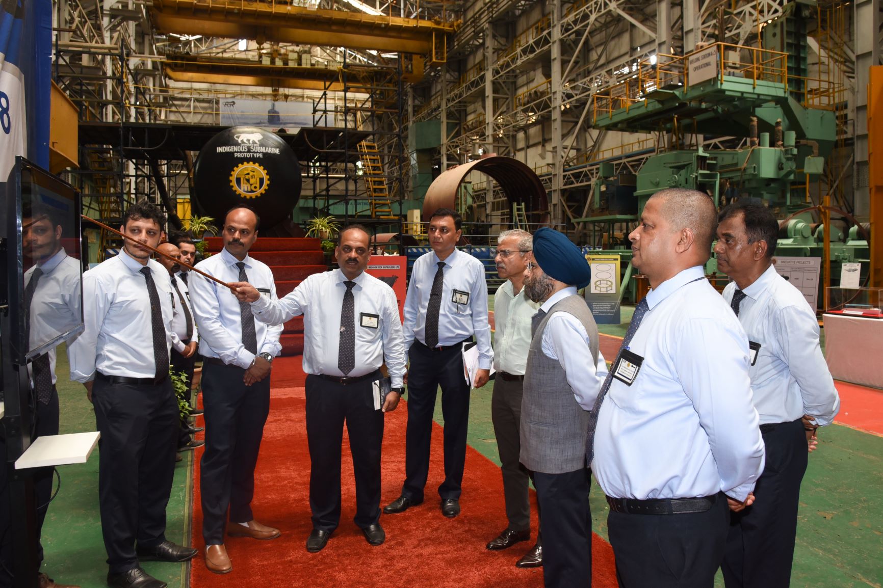 Visit of RADM Monty Khanna, Assistant Military Advisor-05.06.2023.123