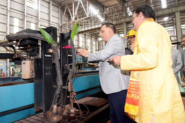 Commencement Of Production Work Of P15B (Y-12707) On 19th July 2018123