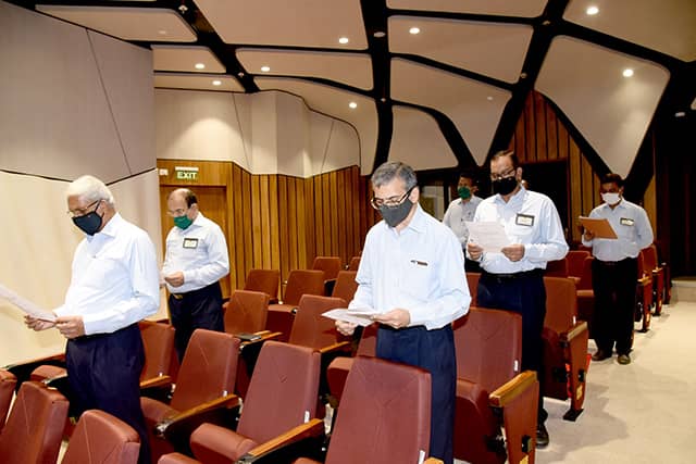 Celebration of Constitution Day on 26 Nov 2020123