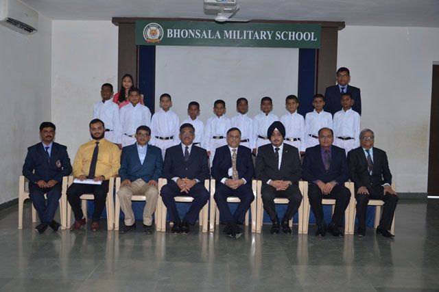 CSR Initiative of MDL - Inaugural Function of Sardar Kanhoji Angre Mess at Bhonsala Military School(BMS) Nagpur on 27 October 2018123
