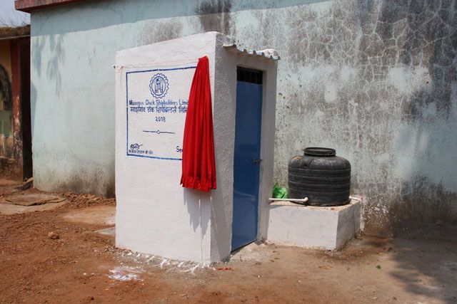 MDL CSR Project - Individual Toilet Construction Project At Karjat Block, Raigad On 14th March 2018123