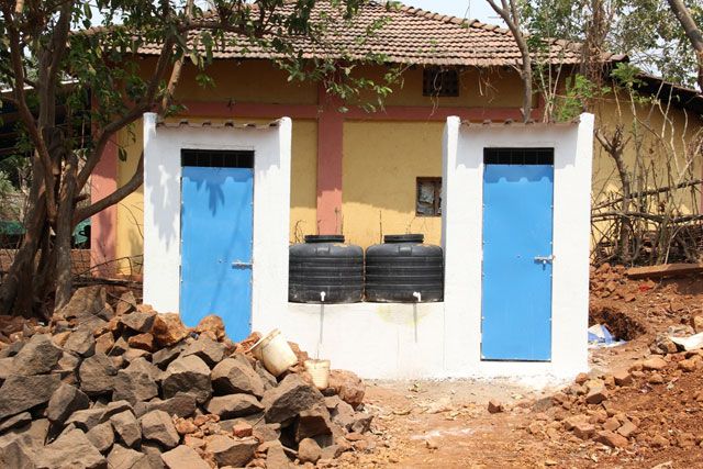 MDL CSR Project - Individual Toilet Construction Project At Karjat Block, Raigad On 14th March 2018123
