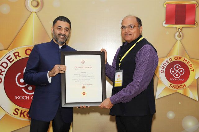 MDL CSR Received SKOCH Award In New Delhi On 19th September 2018123