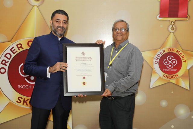 MDL CSR Received SKOCH Award In New Delhi On 19th September 2018123