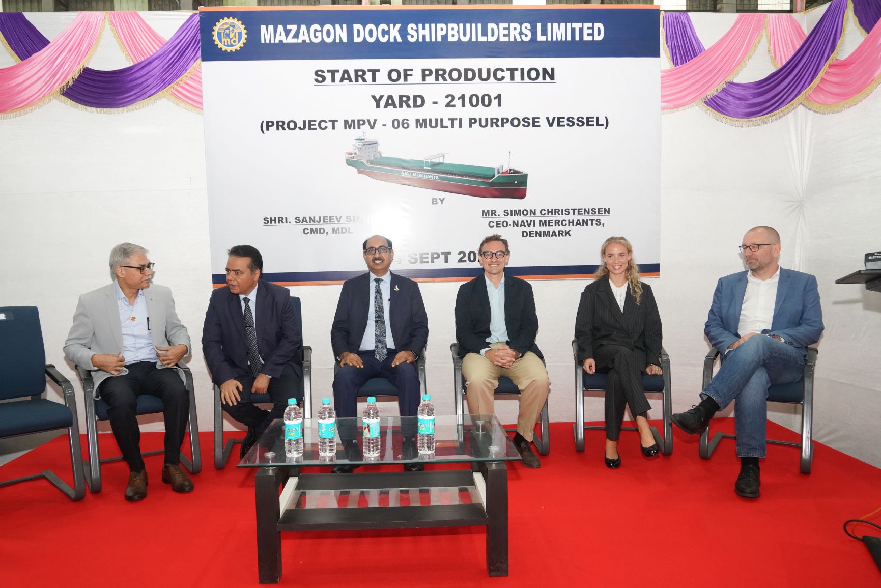 PLATE CUTTING CEREMONY OF MULTI PURPOSE VESSEL - 24.09.2024123
