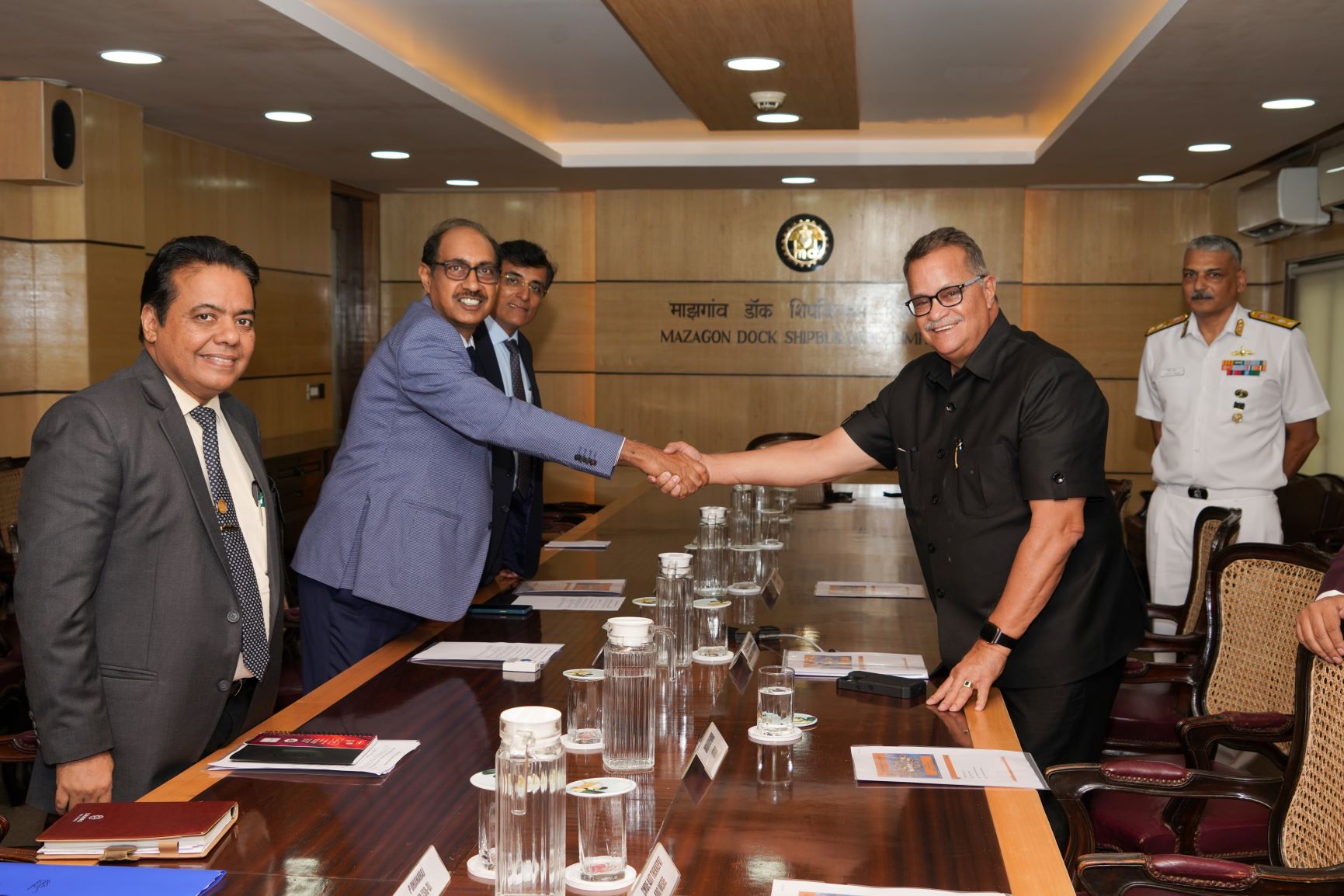VISIT OF MR. GERALD RICHARD GOUVEIA, NATIONAL SECURITY ADVISOR, GUYANA - 06.08.2023123