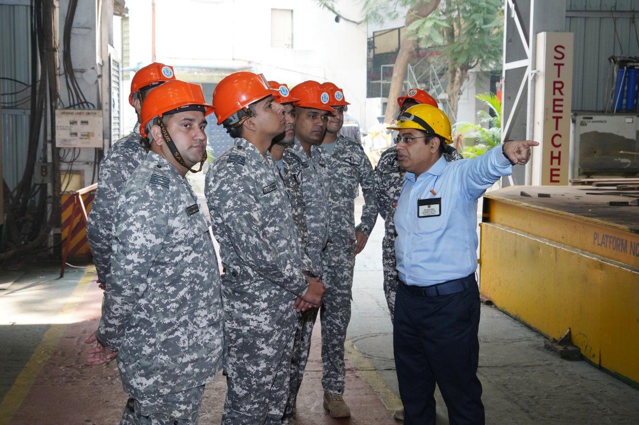 VISIT OF ADVANCE IMAGE INTELLIGENCE COURSE OFFICERS - 25.11.2025123