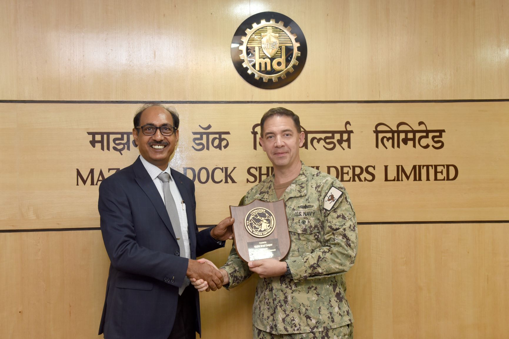 Visit of VADM Charles Bradford Cooper II Commander, US NAVCENT to MDL-31.05.2023123
