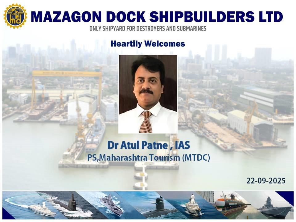 VISIT OF DR. ATUL PATNE IAS - 22.09.2025