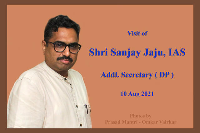 Visit Of Shri Sanjay Jaju IAS, AS(DP) To MDL On 10 August 2021