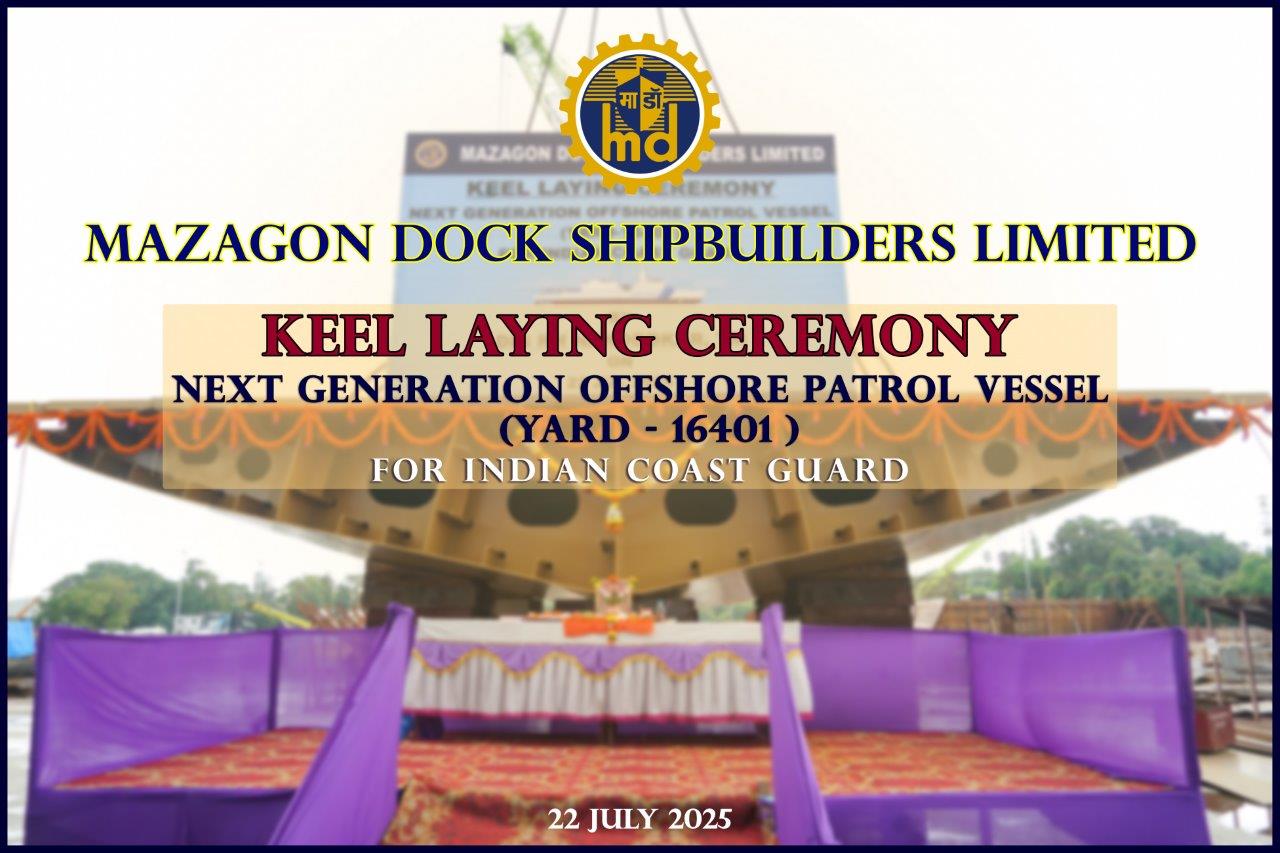 KEEL LAYING CEREMONY of NGOPV (YARD-16401) - 22.07.2025