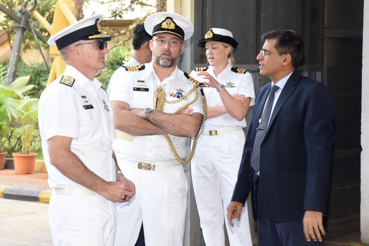 VISIT OF RADM GARIN GOLDING, CHIEF OF NAVY, ROYAL NEW ZEALAND NAVY - 21.03.2025123