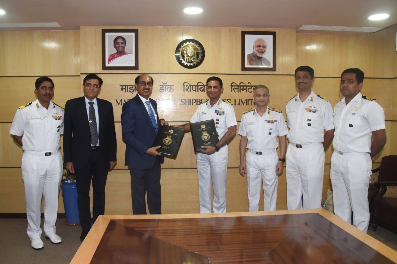 DELIVERY OF FIRST STEALTH FRIGATE OF P17A 'NILGIRI' TO THE INDIAN NAVY - 20.12.2024