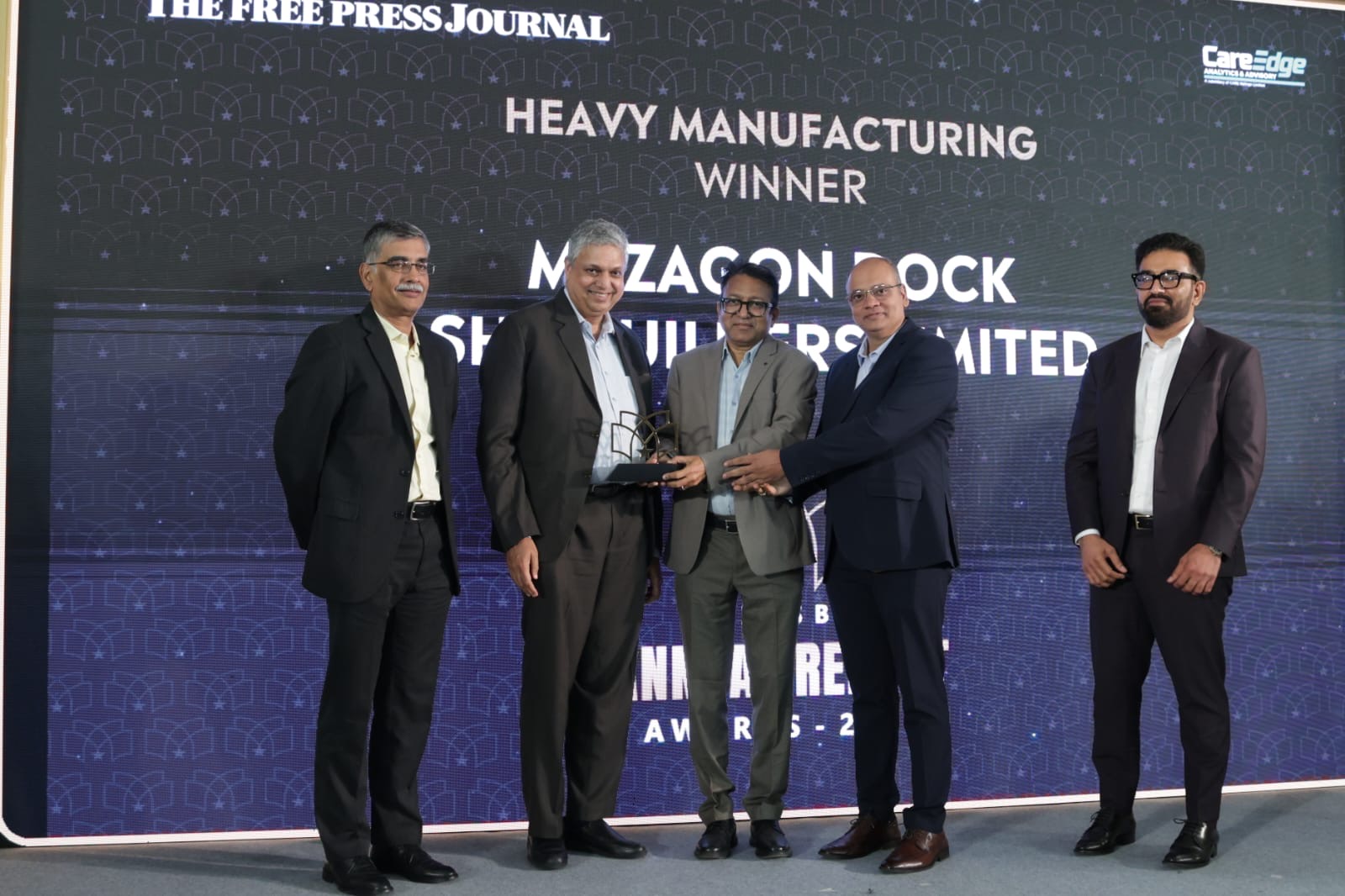 MDL received 4th Edition of the Best Annual Report Awards for Heavy Manufacturing.MDL received 4th Edition of the Best Annual Report Awards for Heavy Manufacturing.123