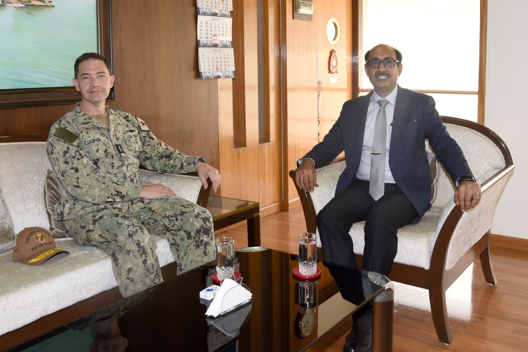 Visit of VADM Charles Bradford Cooper II Commander, US NAVCENT to MDL-31.05.2023123