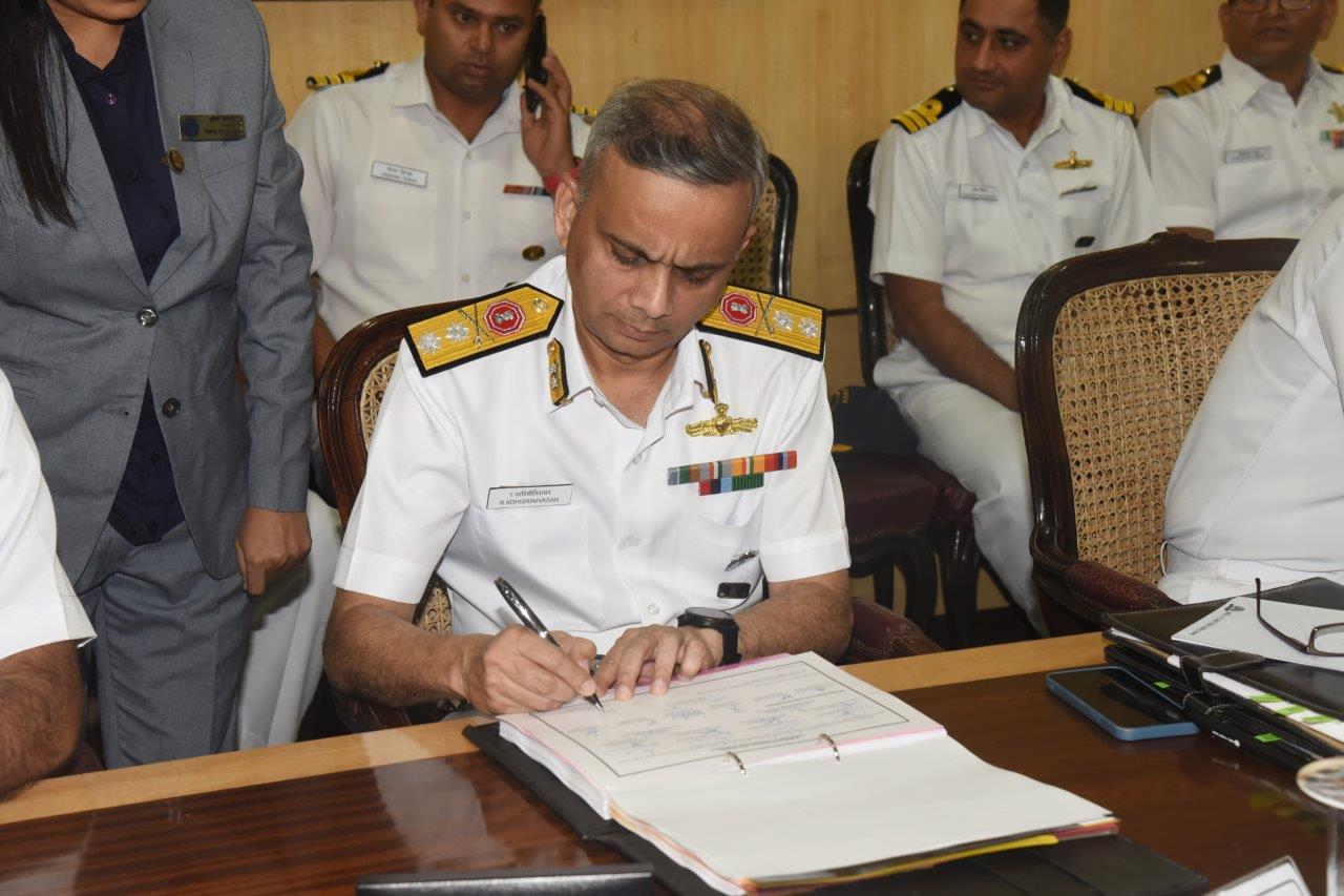 DELIVERY OF FIRST STEALTH FRIGATE OF P17A 'NILGIRI' TO THE INDIAN NAVY - 20.12.2024