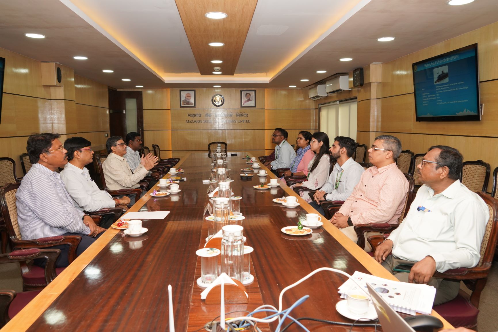 Visit of Indian Armament Service Officer (INAS) - 08.11.2023123