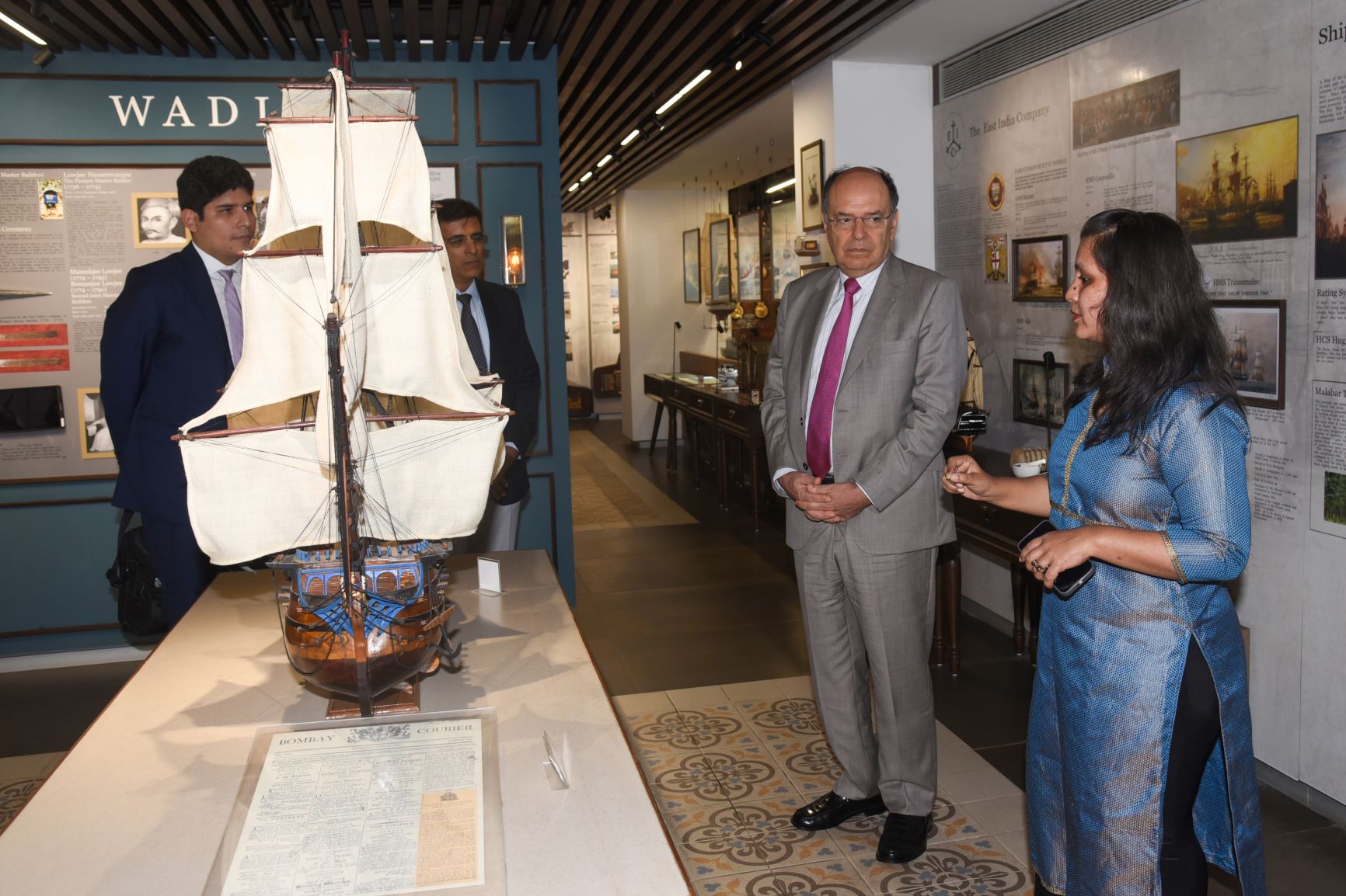 Visit of H.E. Javier Paulinich Ambassador of Peru - 23.08.2023123