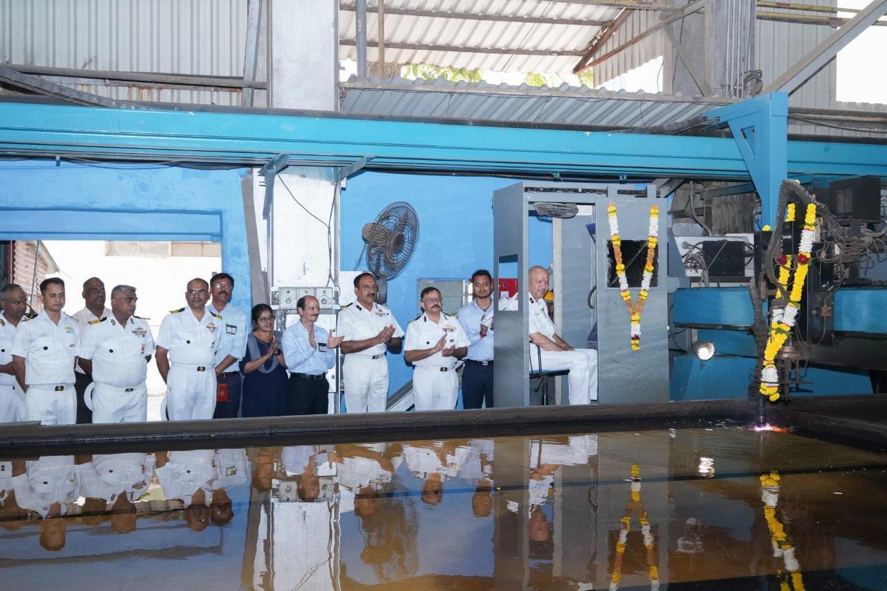COMMENCEMENT OF STEEL CUTTING FOR INDIAN COAST GUARD - FPV3(Yard -16503) & FPV4(Yard - 16504) - 25.03.2025123