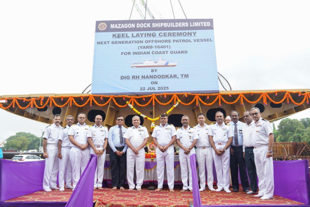 KEEL LAYING CEREMONY OF NGOPV (YARD-16401) - 22.07.2025123