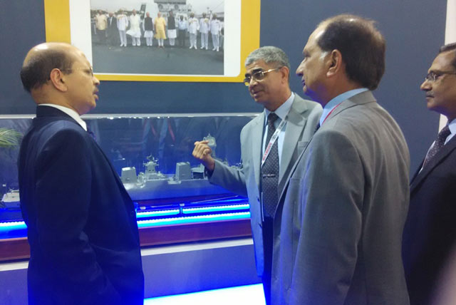 Participation Of MDL In Make In India Week At BKC, Mumbai From 13th To 18th February 2016123