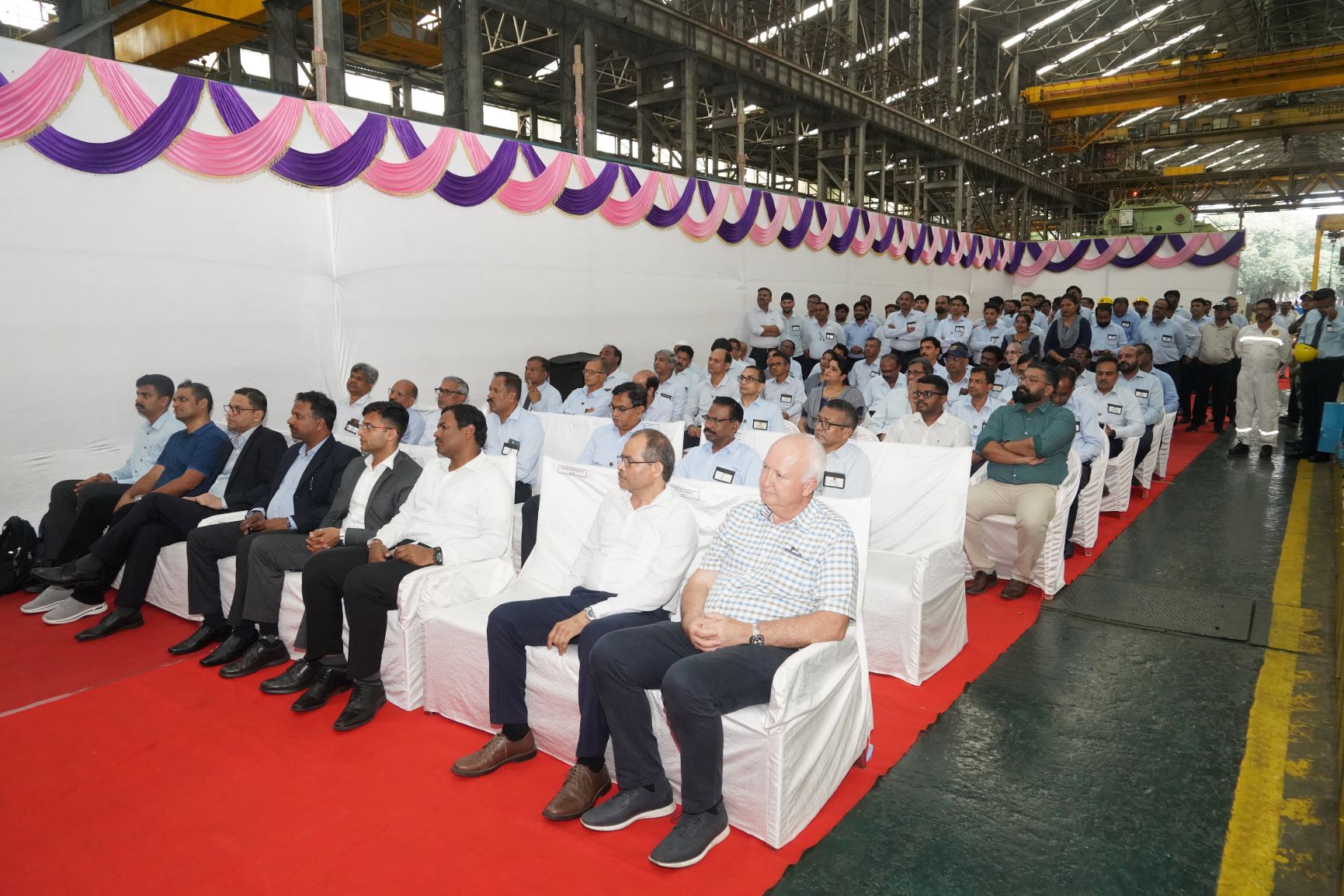 PLATE CUTTING CEREMONY OF MULTI PURPOSE VESSEL - 24.09.2024123