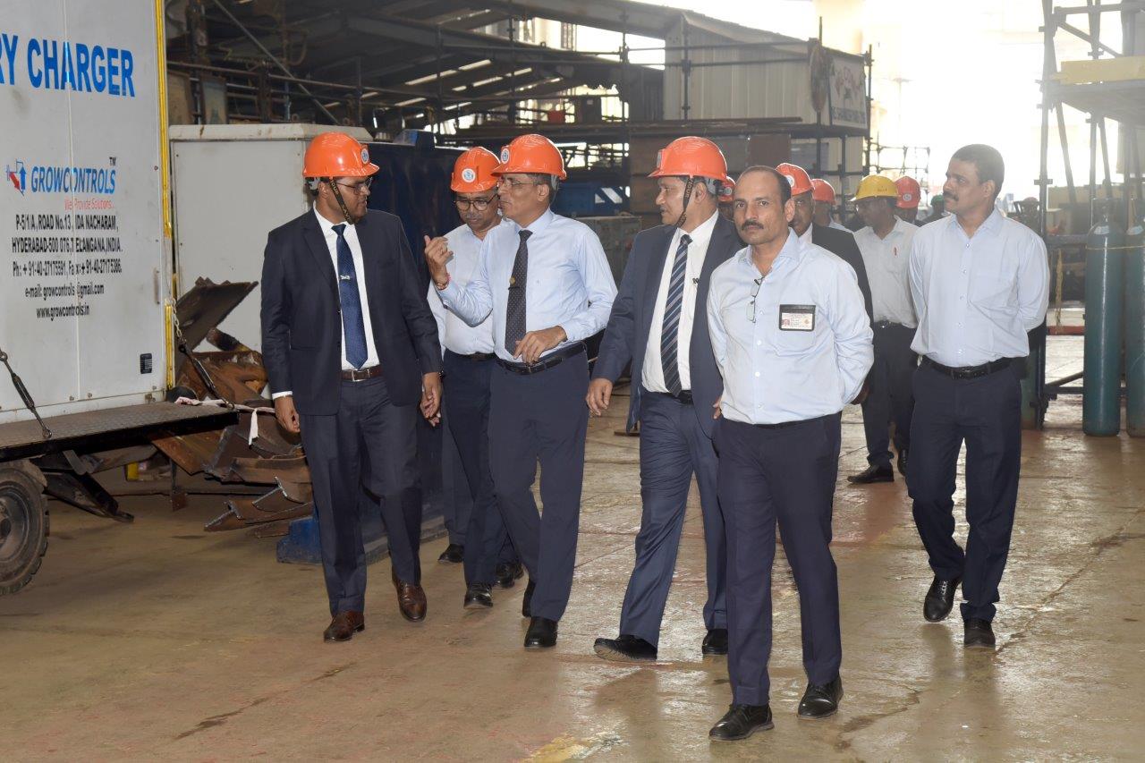 VISIT OF MR. SHANTANU ROY, CMD, BEML - 15.10.2024123