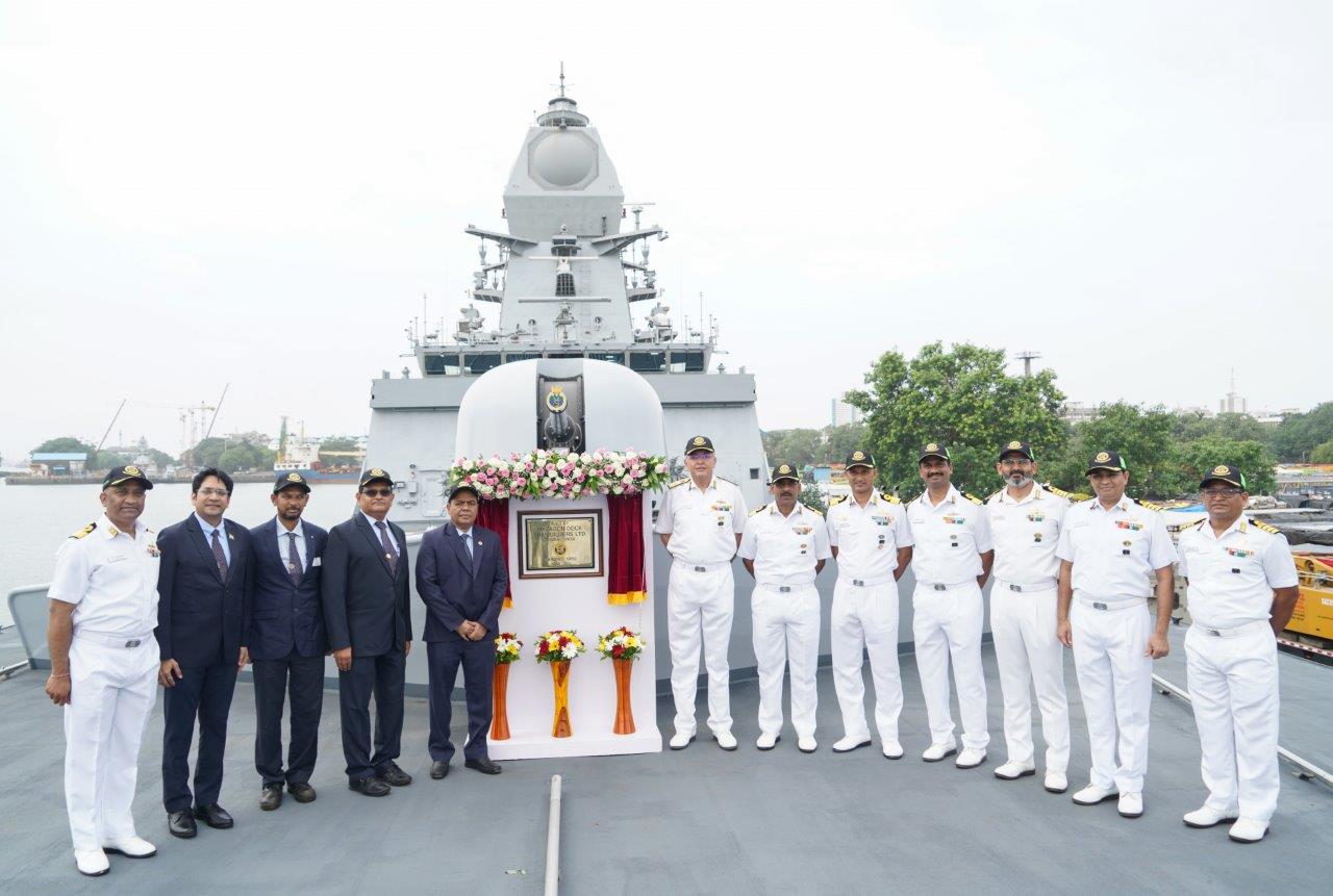 DELIVERY OF SECOND STEALTH FRIGATE OF THE P17A CLASS UDAYGIRI TO INDIAN NAVY - 01.07.2025123