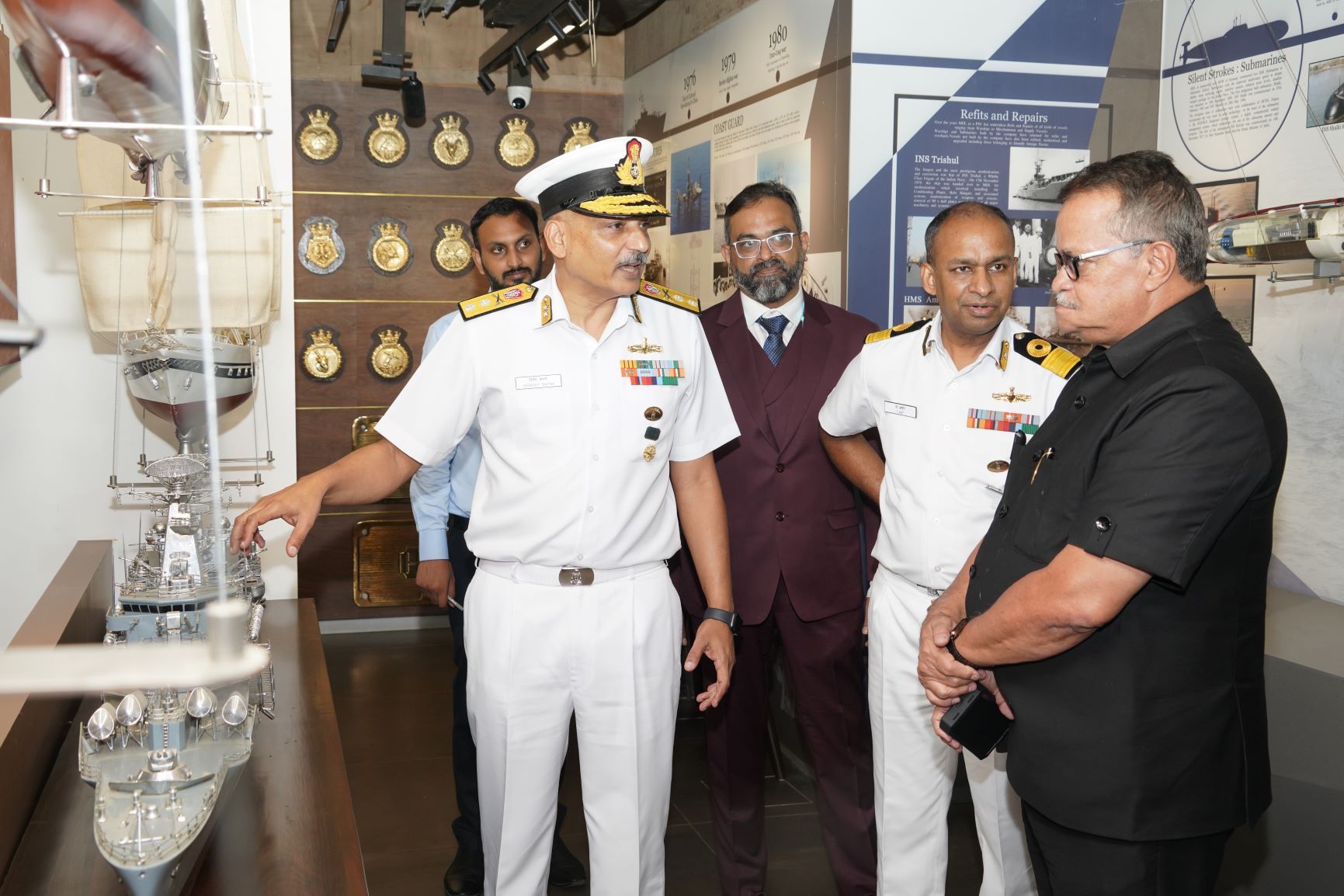 VISIT OF MR. GERALD RICHARD GOUVEIA, NATIONAL SECURITY ADVISOR, GUYANA - 06.08.2023123