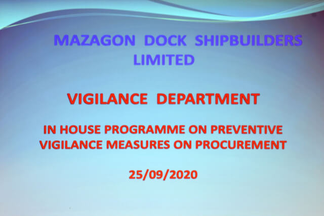 Vigilance Awareness Week - 2020 - 27th October 2020 To 2nd November 2020
