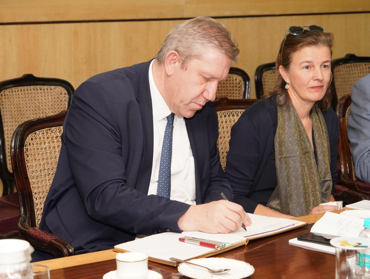 VISIT OF MR ANDREAS SCHWARZ,MEMBER OF GERMAN PARLIAMENT AND HEAD OF BUDGET COMMITTEE- 12.12.2024123 - Image 6