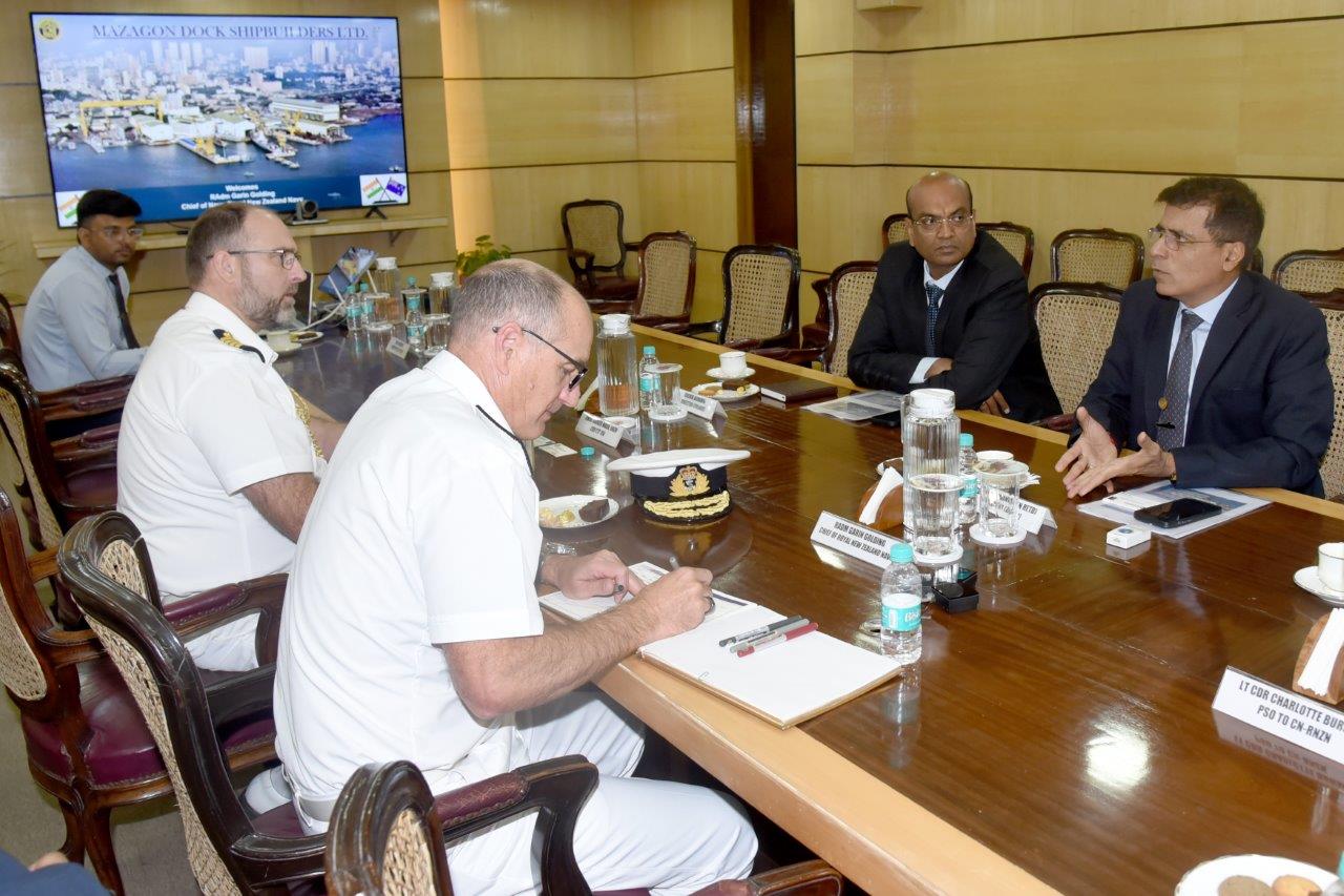 VISIT OF RADM GARIN GOLDING, CHIEF OF NAVY, ROYAL NEW ZEALAND NAVY - 21.03.2025123