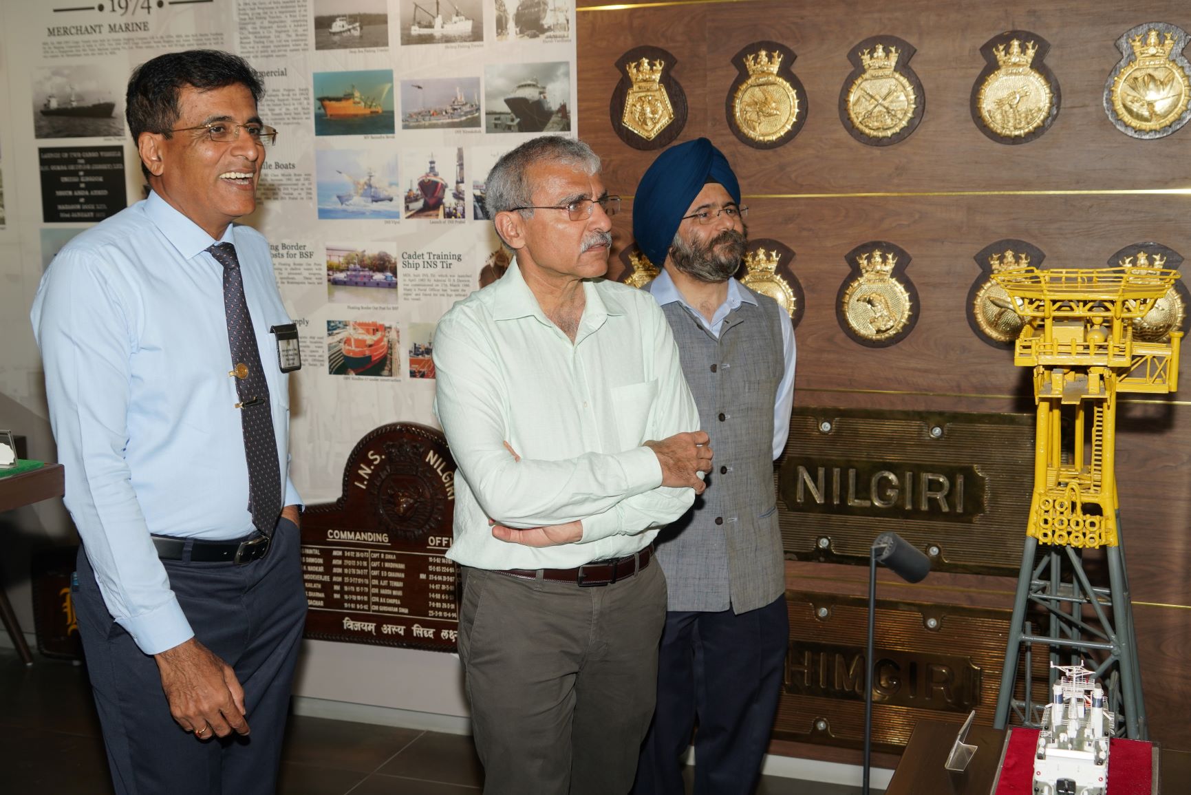 Visit of RADM Monty Khanna, Assistant Military Advisor-05.06.2023.123