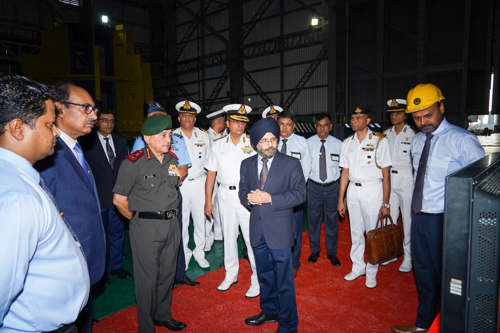 Visit Of Chief Of Defence Staff To MDL - 15.04.2023123