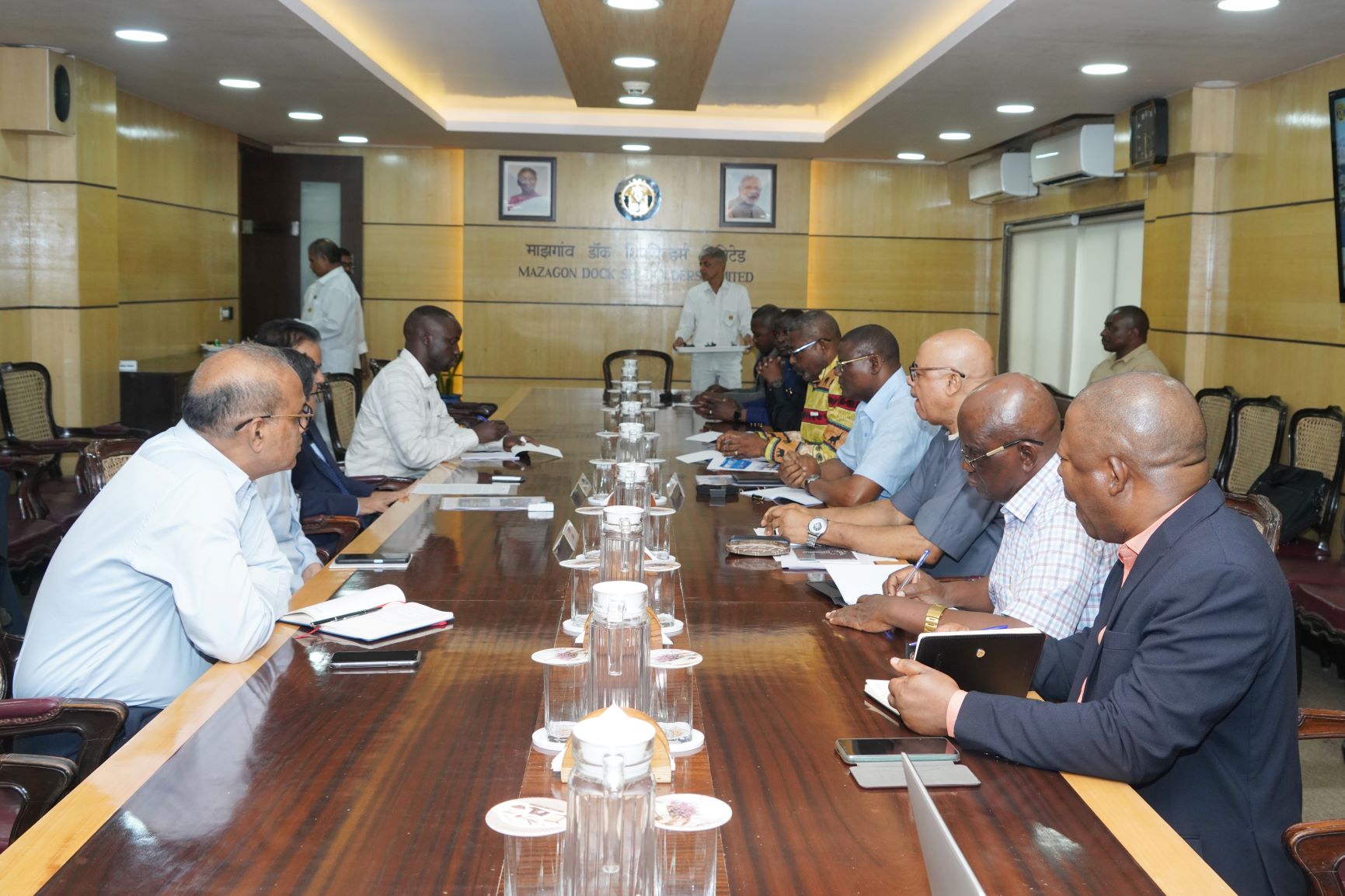 VISIT OF D R CONGO DELEGATION - 05.08.2024