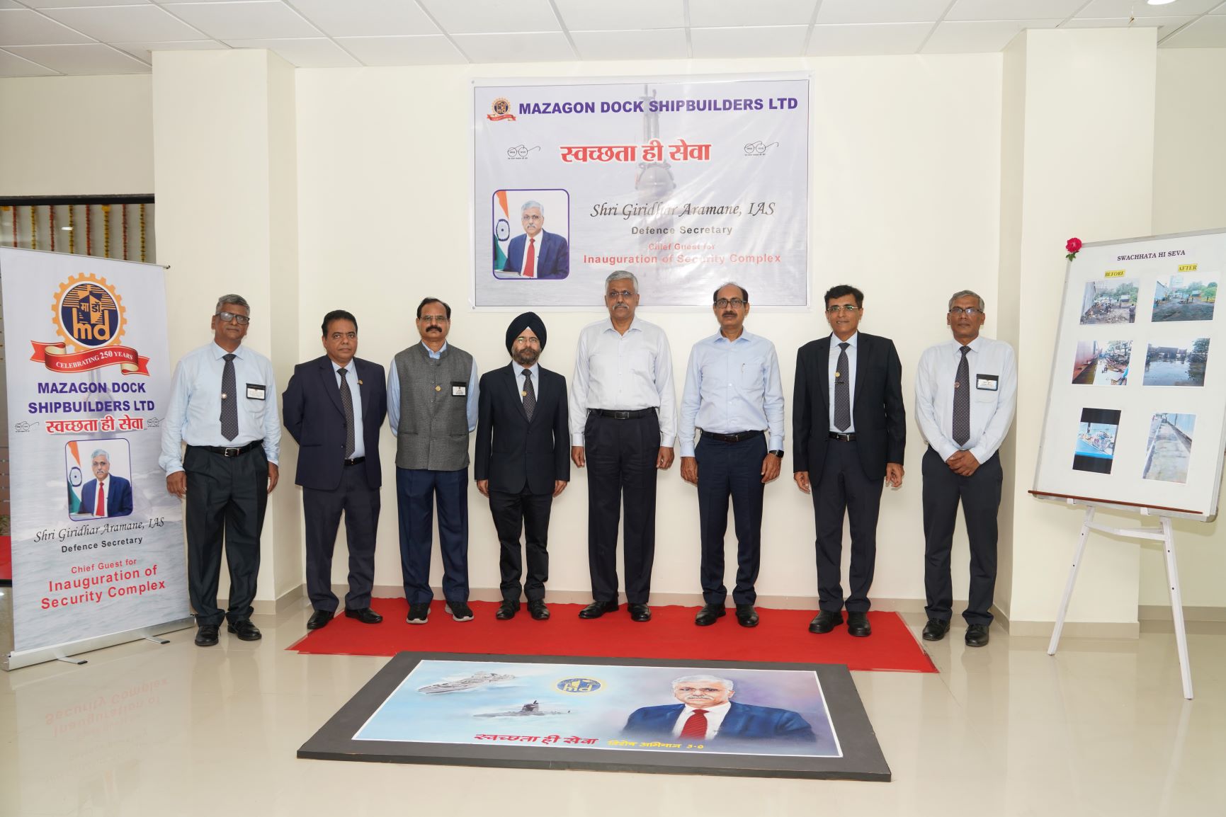Visit of Shri Giridhar Armane, IAS Defence Secretary - 25.09.2023123