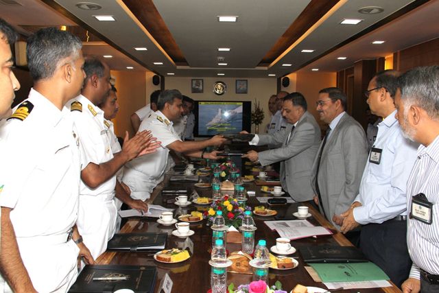 Final Reading Of D448 For Y-12701 (INS KOLKATA) On 01st August 2018123