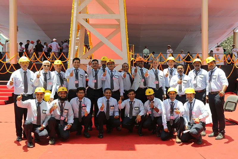 Launching Of Third Destroyer Of Project 15B "IMPHAL" On 20th April 2019123