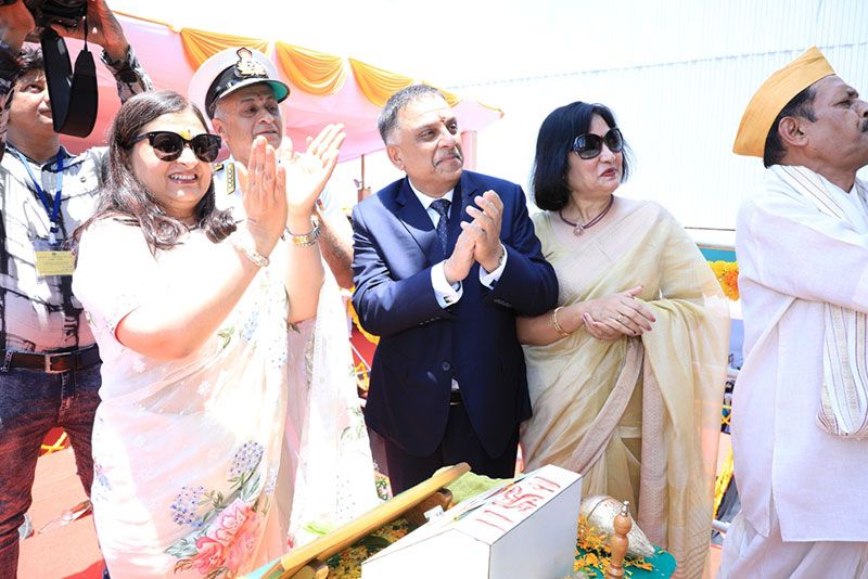 Launching Of Third Destroyer Of Project 15B "IMPHAL" On 20th April 2019123