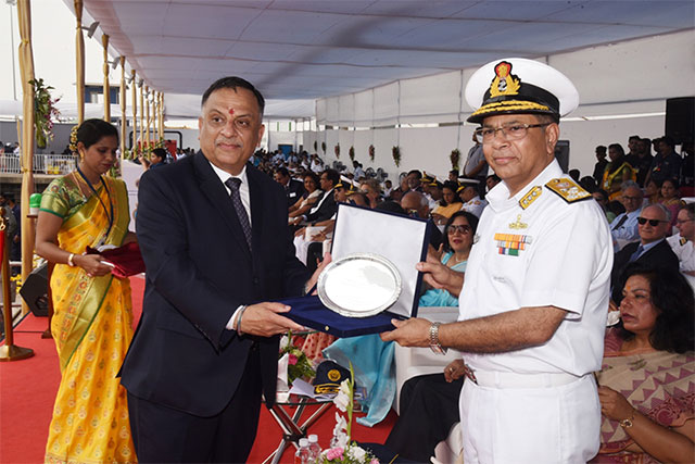 Launching of Fourth Scorpene class Submarine "Vela" on 6th May 2019123 - Image 13