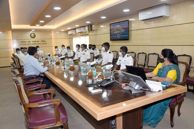 Visit Of 26th Sub LT Tech (LOG) Course Of SriLankan Navy On 22 Nd December 2021123