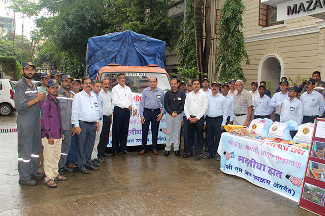 MDL CSR Activity - Supply Of Food Items For Kolhapur, Sangali & Satara Flood Relief On 14th August 2019123 - Image 11
