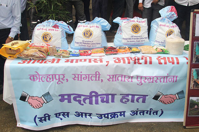 MDL CSR Activity - Supply Of Food Items For Kolhapur, Sangali & Satara Flood Relief On 14th August 2019123 - Image 2