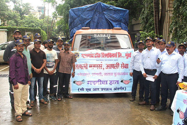 MDL CSR Activity - Supply Of Food Items For Kolhapur, Sangali & Satara Flood Relief On 14th August 2019123 - Image 9
