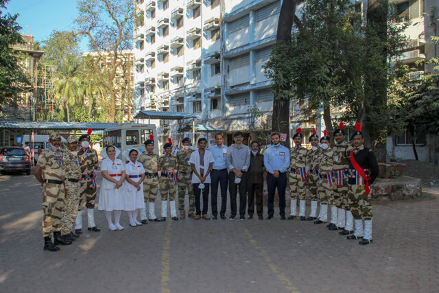 MDL CSR Project - Setting Up Of 13 Kg Liquid Oxygen Tank And Establishment Of HDU At CAMA & ALBLESS Hospital, Mumbai - 31st January 2022123
