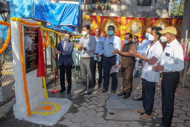 MDL CSR Project - Setting Up Of 13 Kg Liquid Oxygen Tank And Establishment Of HDU At CAMA & ALBLESS Hospital, Mumbai - 31st January 2022123