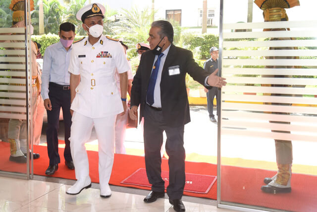 Visit of RAdm Saif Bin Nasser Bin Mohsin Al Rahbi, Commander (Royal Navy of Oman) - 16 Feb 2022123
