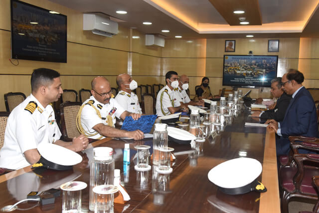 Visit of RAdm Saif Bin Nasser Bin Mohsin Al Rahbi, Commander (Royal Navy of Oman) - 16 Feb 2022123